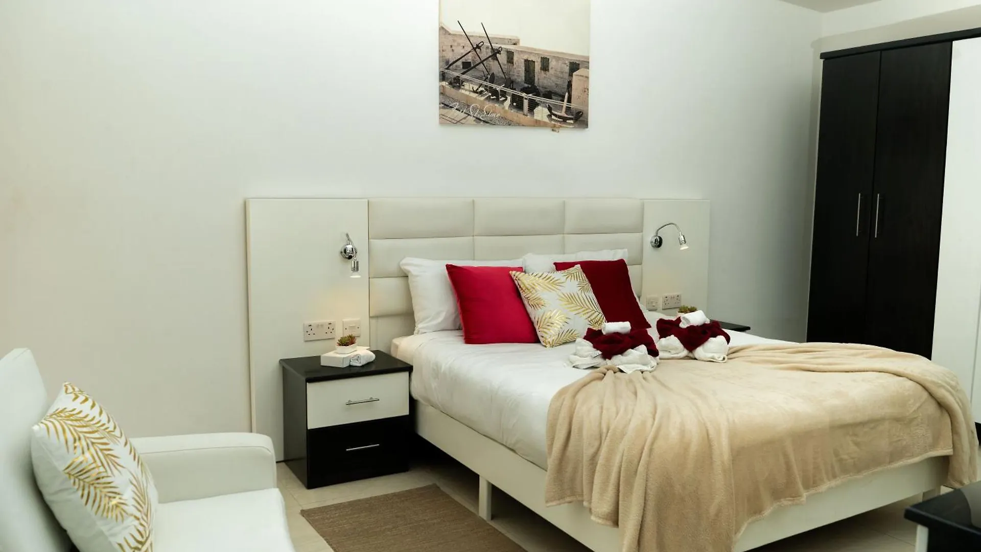 Apartament In Ta' Xbiex 3Br- 3 Min Yatch Marina Msida Malta